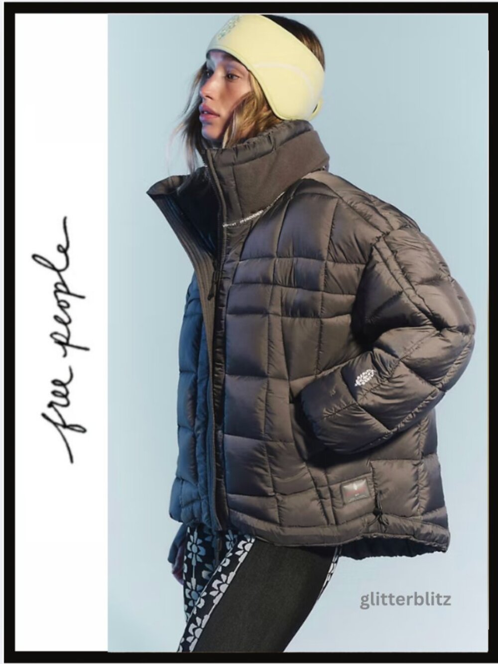 Free People  Like A Dream Puffer Jacket - Reversable - MSRP $298